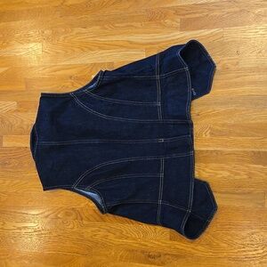 Ralph Lauren Denim Military Vest